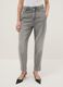 Grey Pure Cotton Baggy Trousers_1