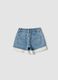 Pure cotton shorts with embroidery_1