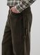 Black pure cotton baggy trousers_3