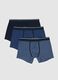 Tripack multicolour boxer shorts in stretch cotton, regular fit_4