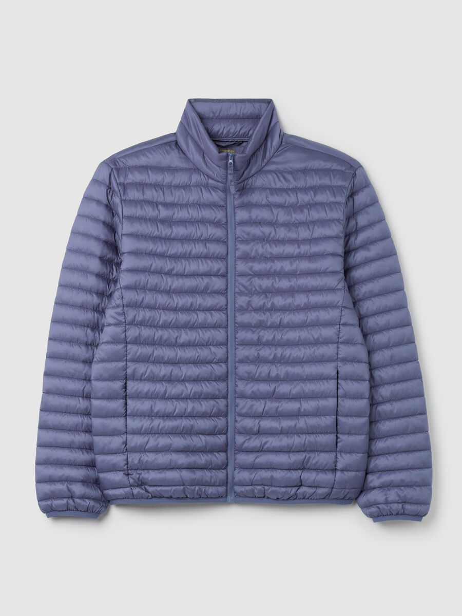 Full-zip ultralight quilted down jacket_4