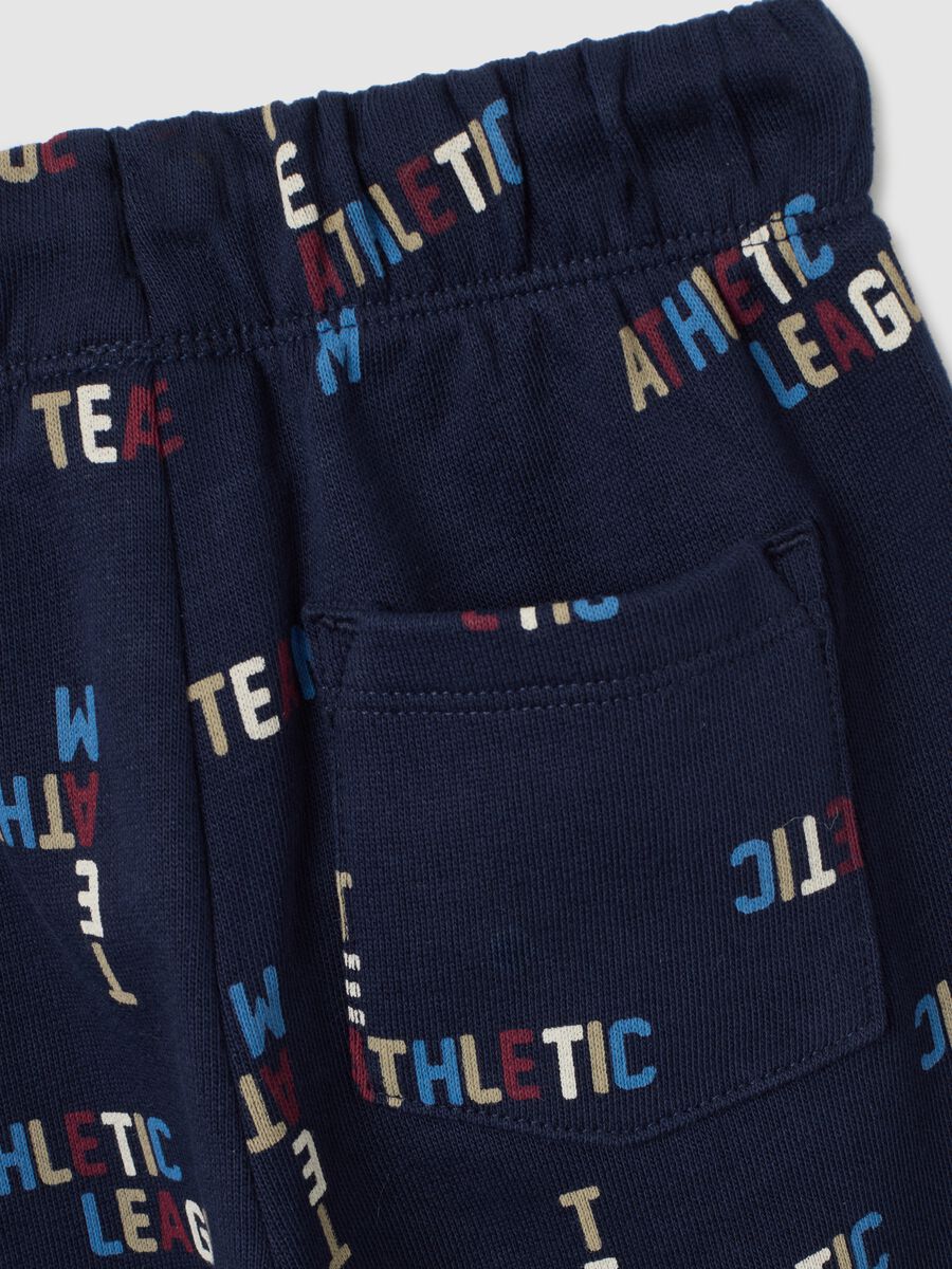 Multicolour cotton baby trousers regular fit with prints_3