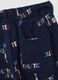 Multicolour cotton baby trousers regular fit with prints_3