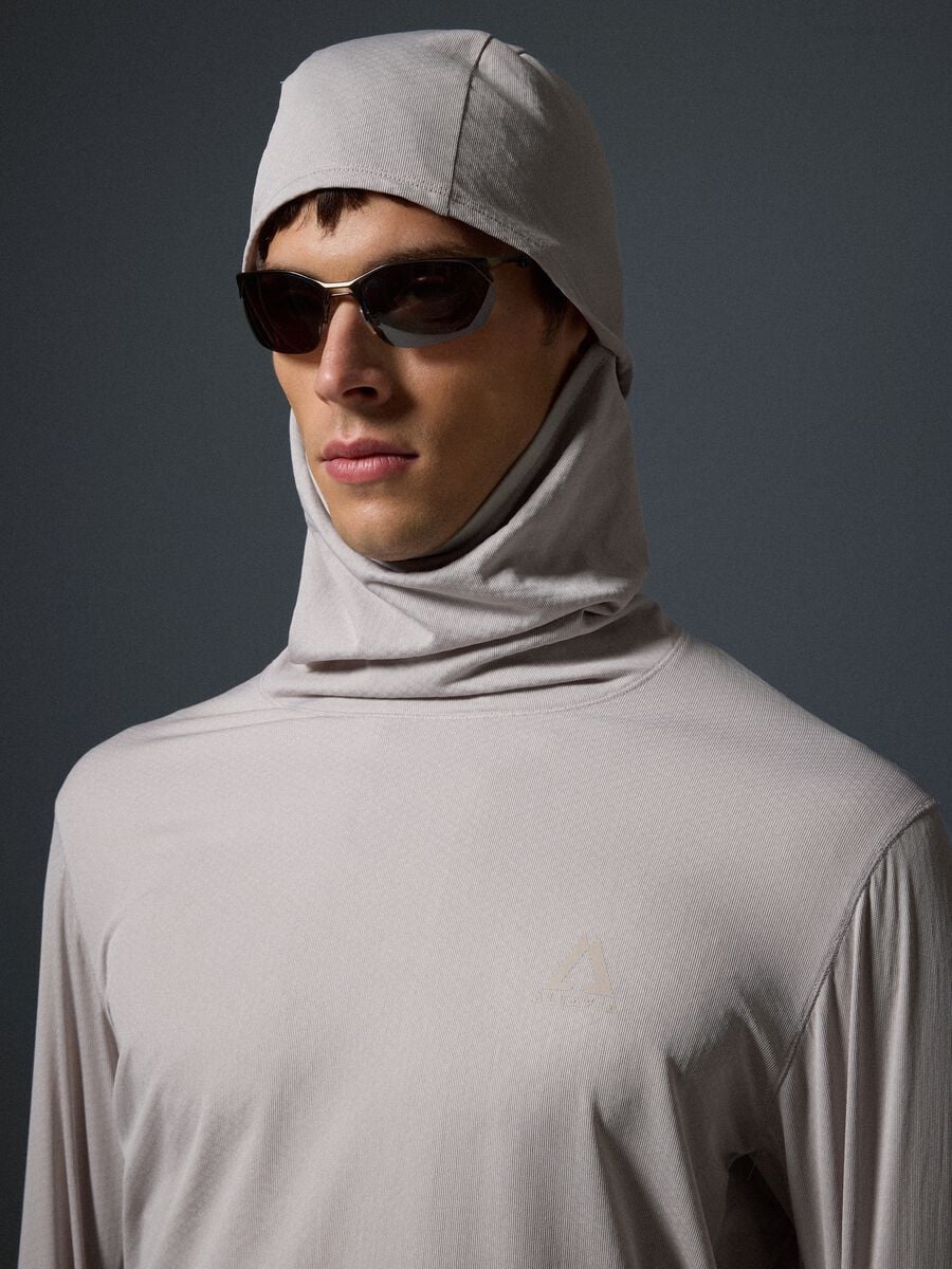 Breathable Hooded T‑Shirt ALTAVIA WITH DEBORAH COMPAGNONI_0