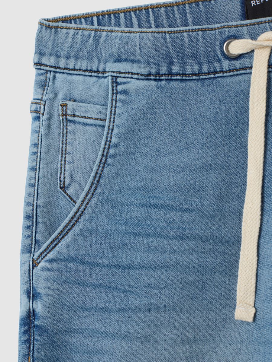 Men's Regular Fit Denim Shorts_5