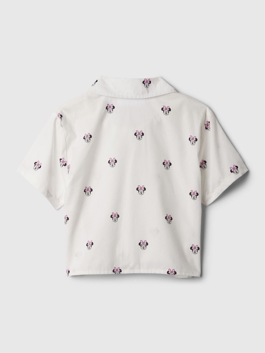 Short-sleeved shirt with Minnie Mouse print_1