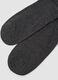 Men&rsquo;s grey marl long socks in stretch cotton_2
