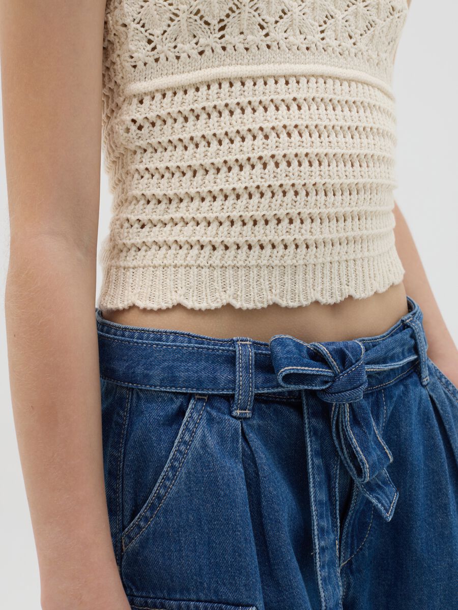 Top with crochet design_1