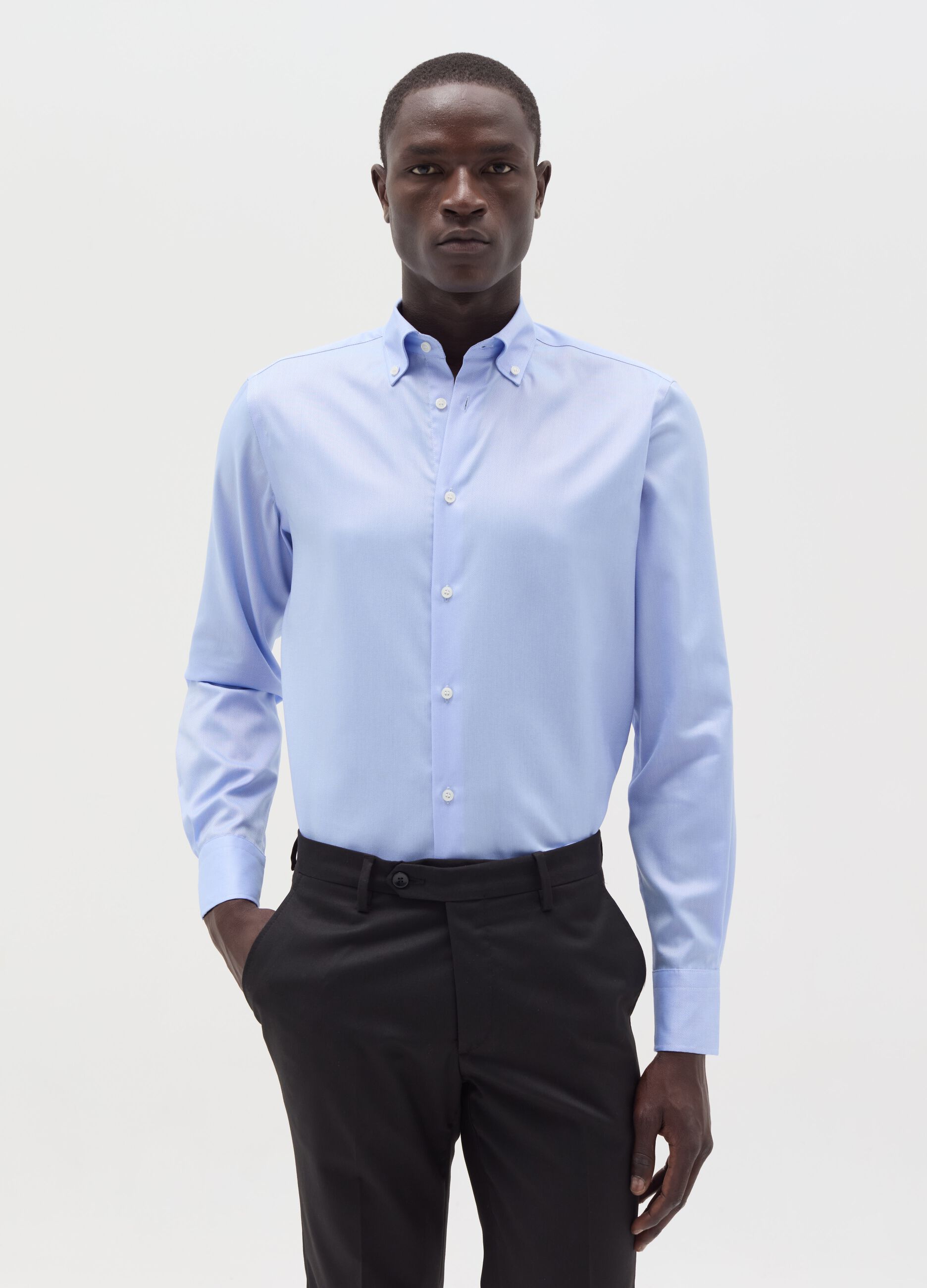Camicia uomo blu scuro online
