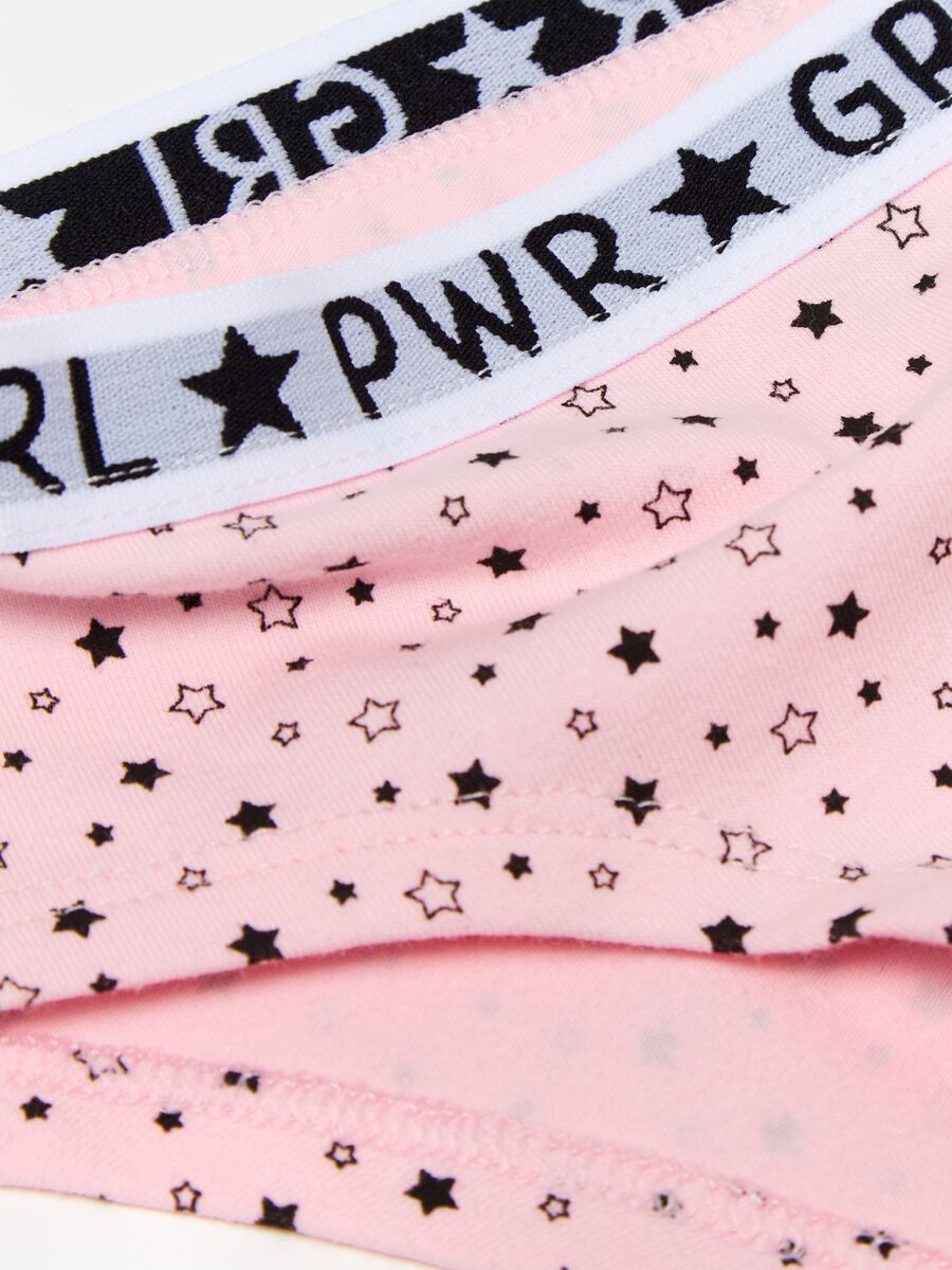 Organic cotton French knickers with print_2