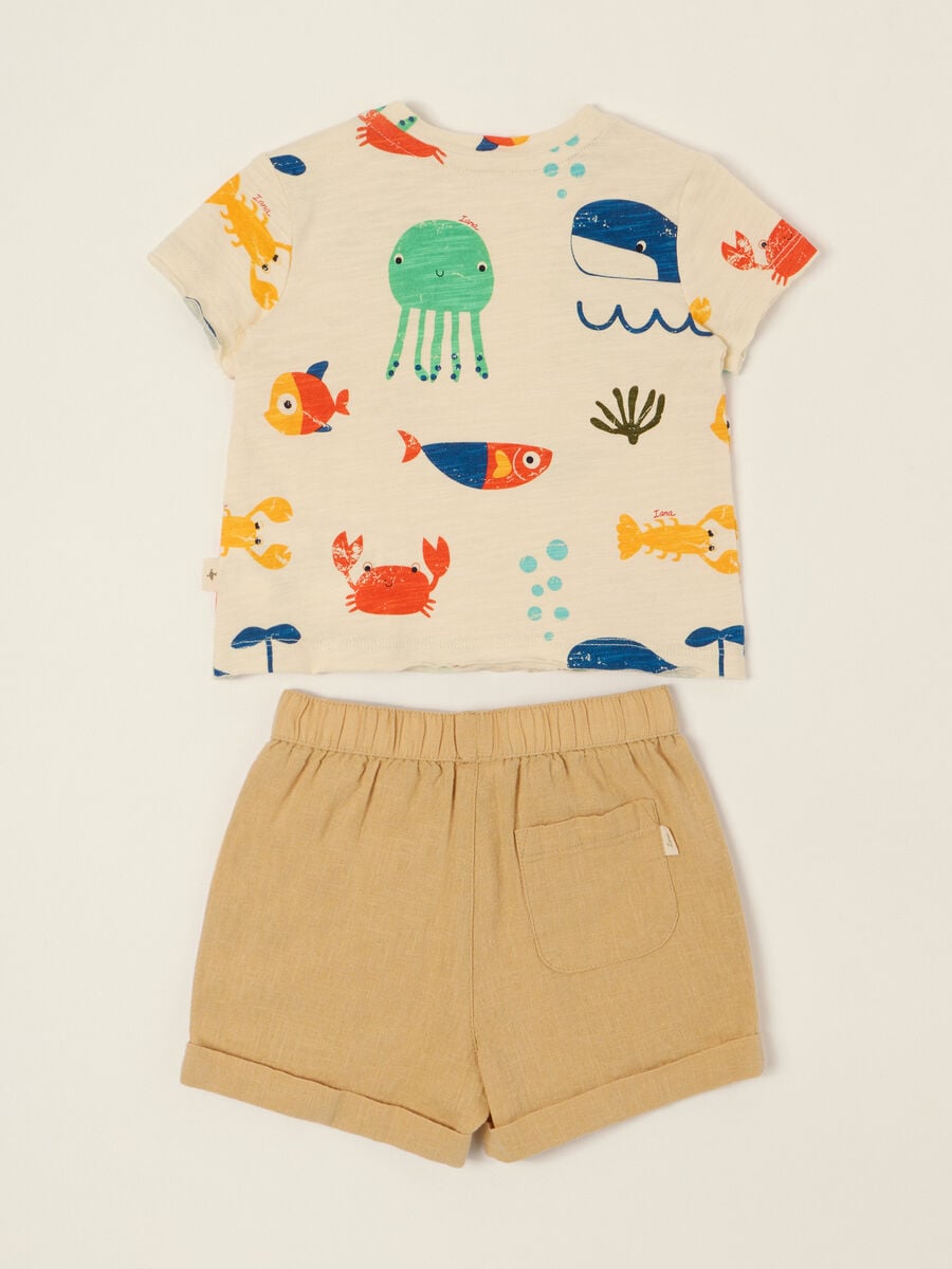 IANA linen-blend jogging set_1