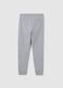 Boys' grey pure cotton joggers regular fit_4