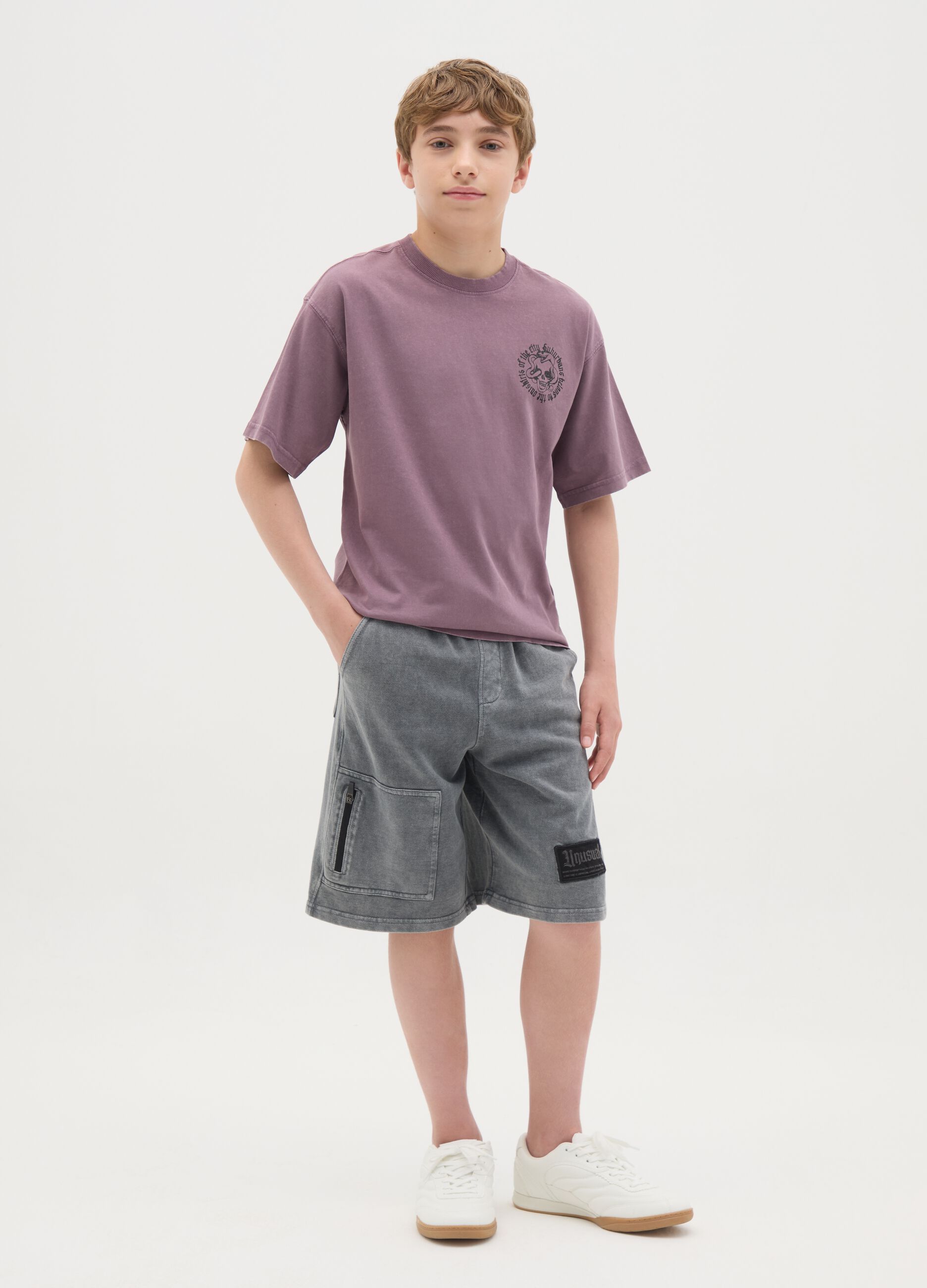 Cotton shorts for boys