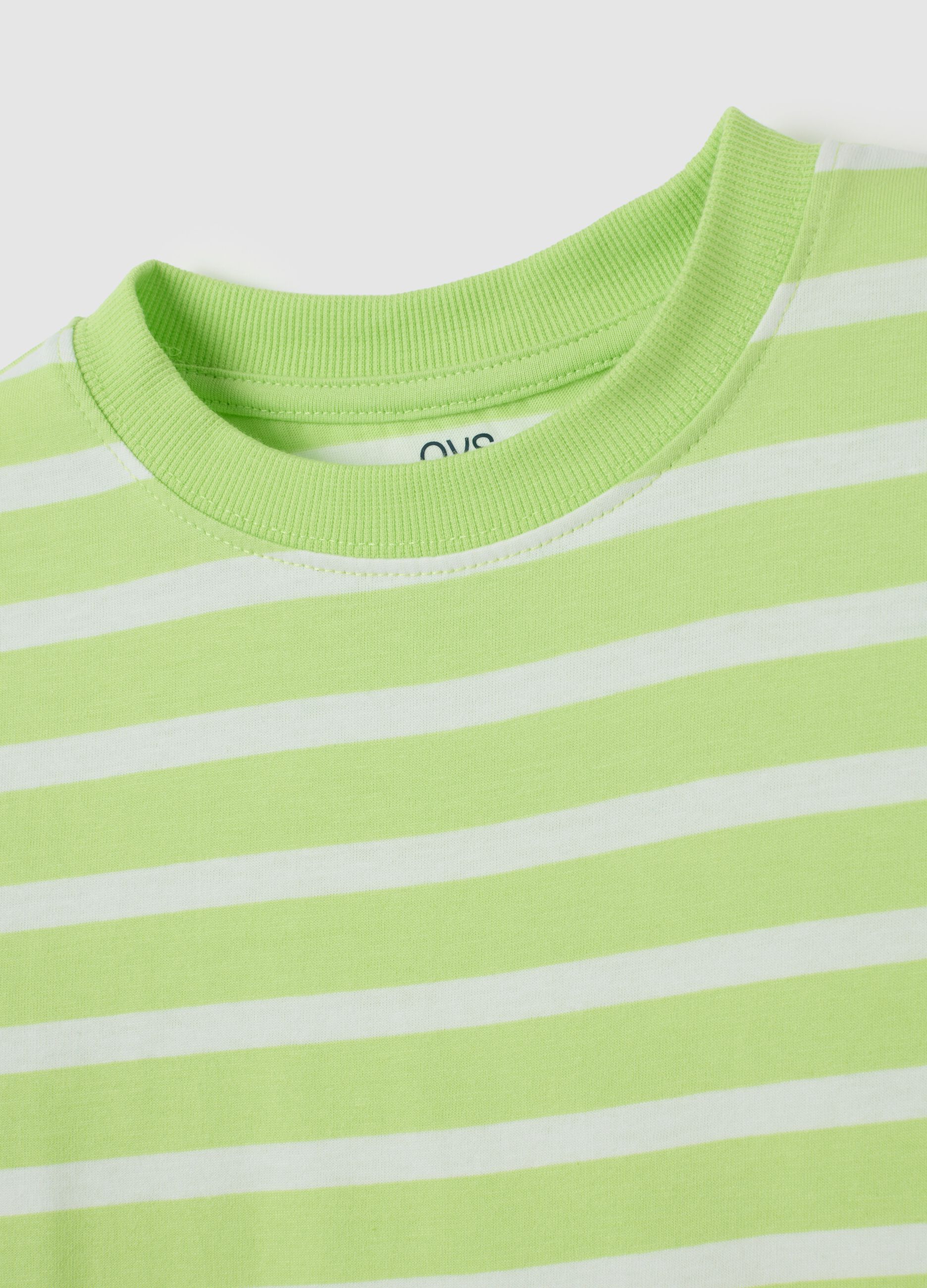Kids' multicolor pure cotton T-shirt regular fit