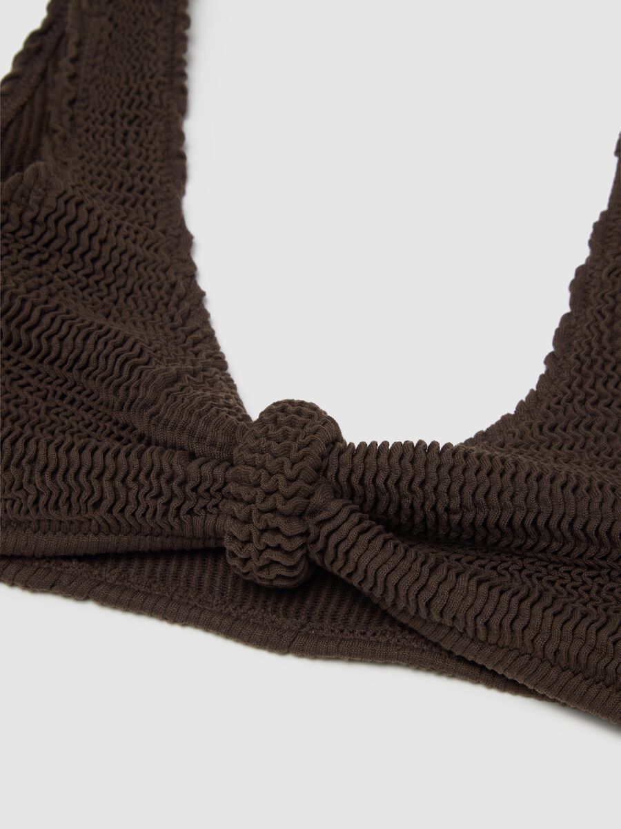 Women's brown stretch blend bikini_6