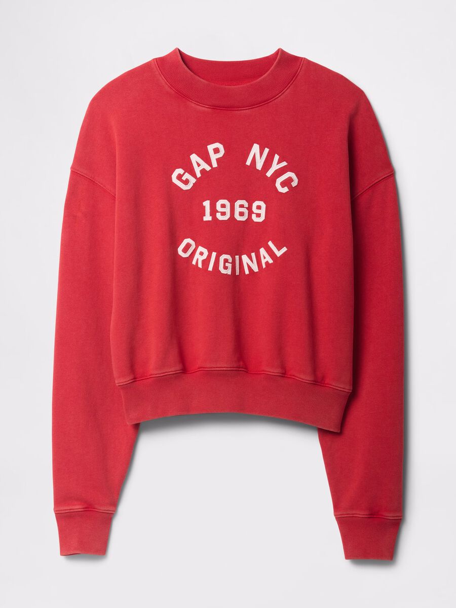 Felpa rossa Gap NYC 1969 Original_3