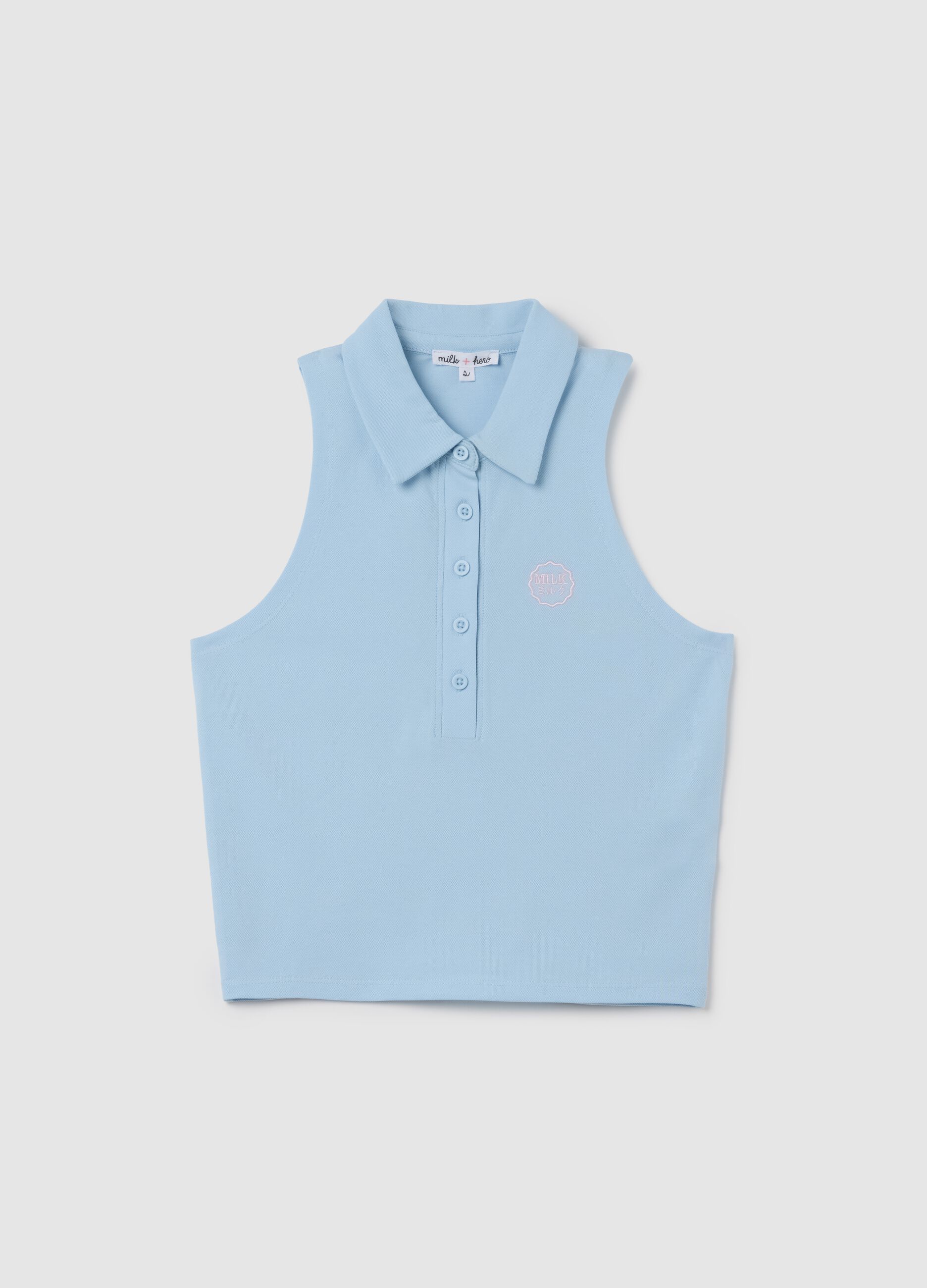 Women's Regular Fit Blue Top