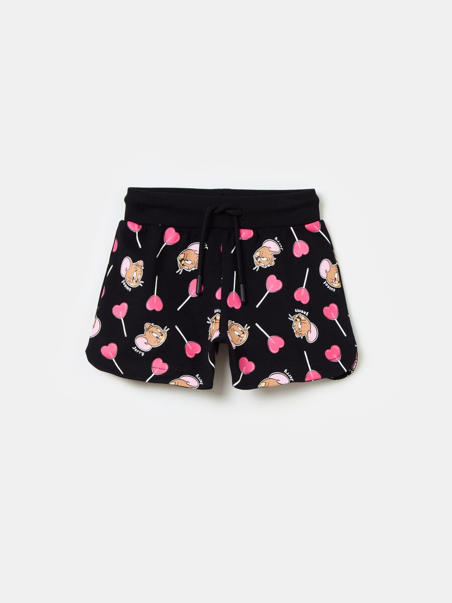Cotton shorts with Tom & Jerry print_0