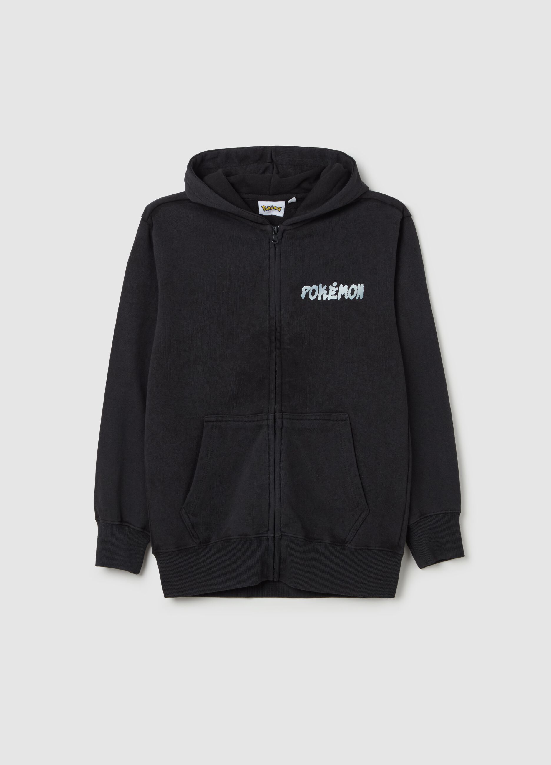 Full-zip con cappuccio e stampa Pokémon 