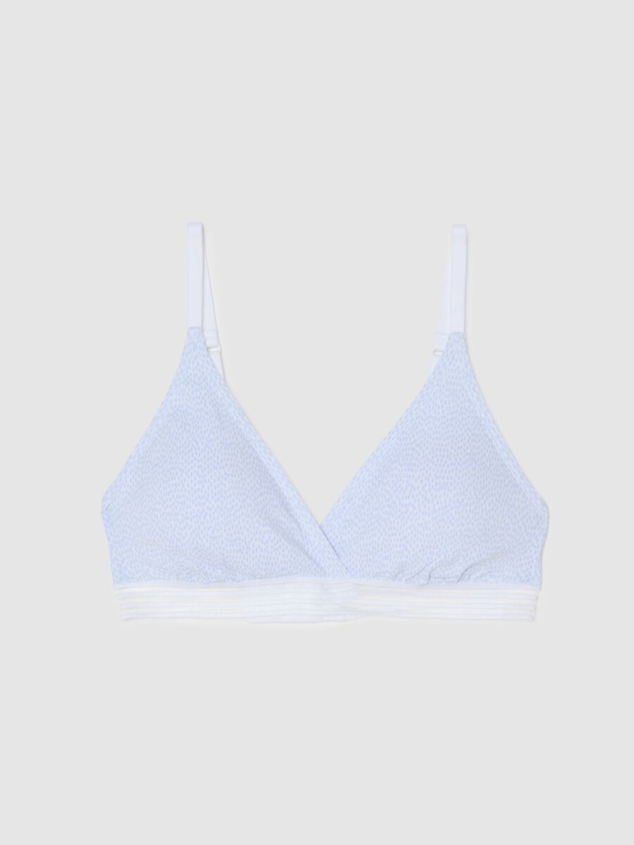 Multicolour Stretch Cotton Bra_4