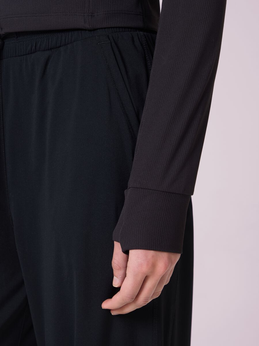 ALTAVIA STUDIO ribbed stretch fabric sport full-zip_3