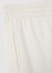 White cotton-blend relaxed trousers_5