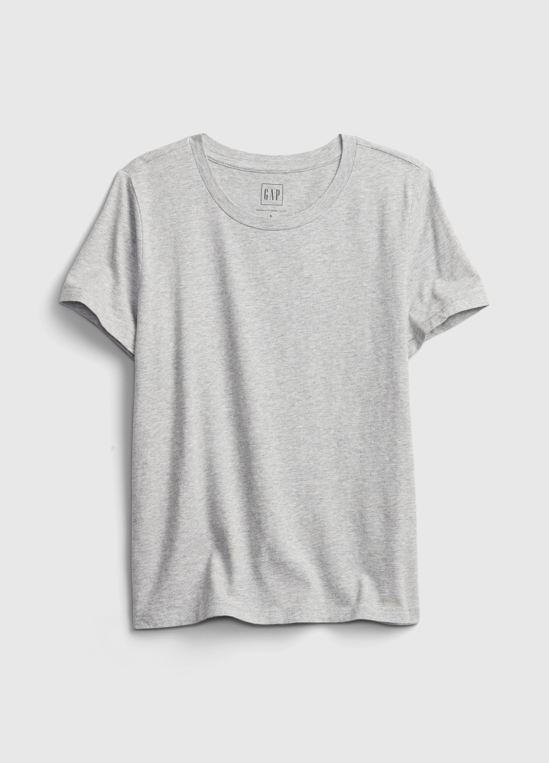 T-shirt girocollo in cotone