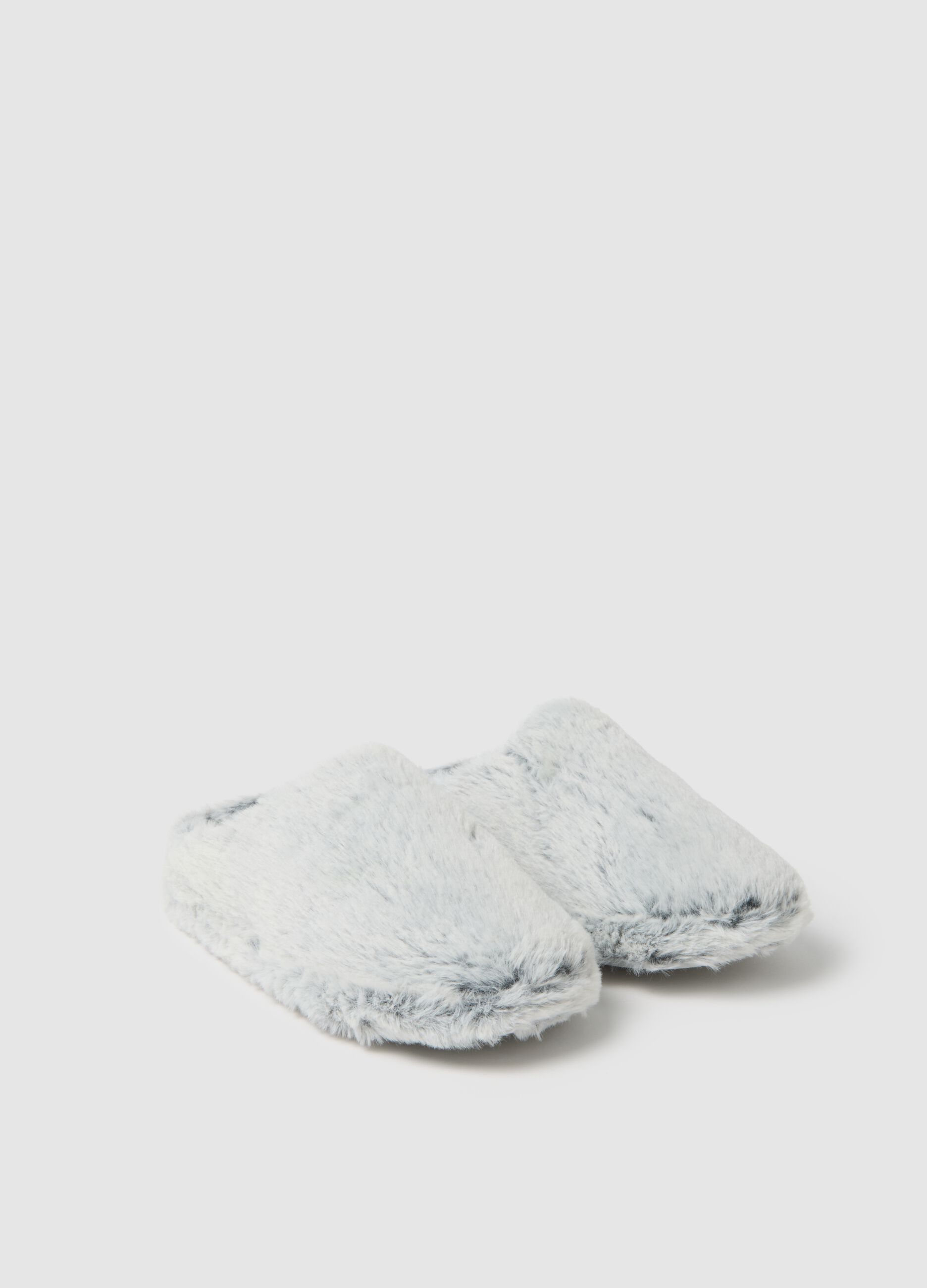 Grey Slippers