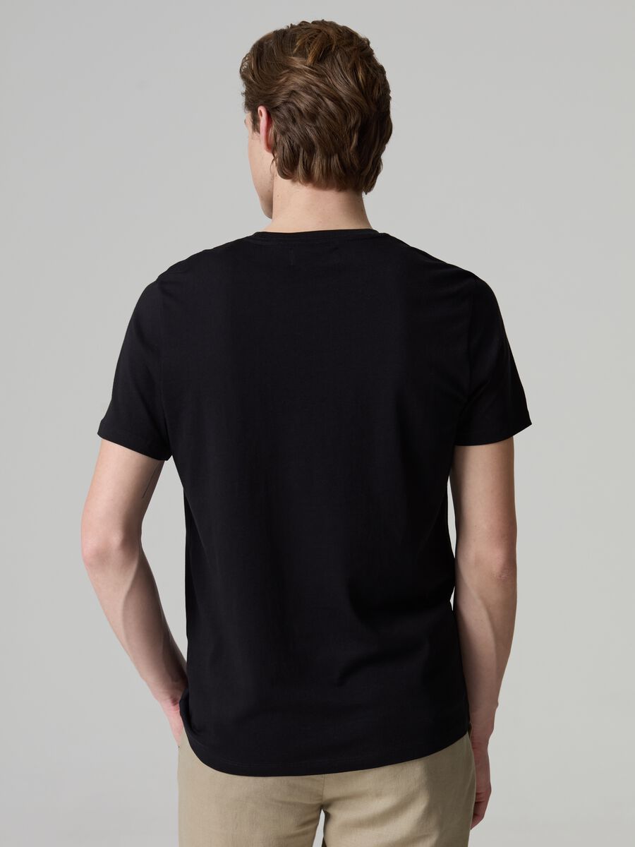 Supima cotton T-shirt with pocket_2
