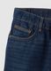 Jeans in puro cotone blu slim fit_5