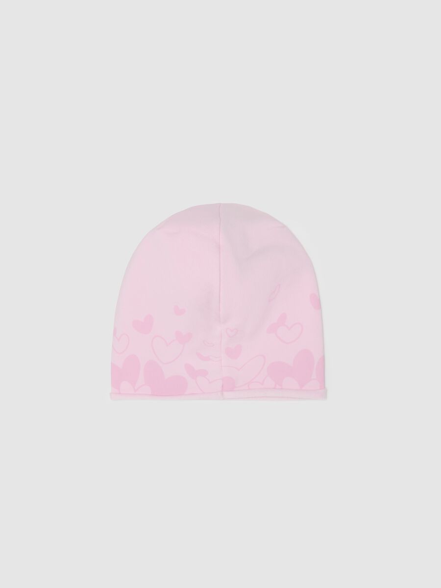 Jersey hat with Stitch print and diamantés_1