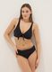 Top bikini elasticizzato nero con fiocco_1
