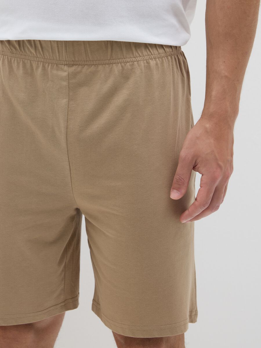 Men's outfit in pure white cotton regular fit_2