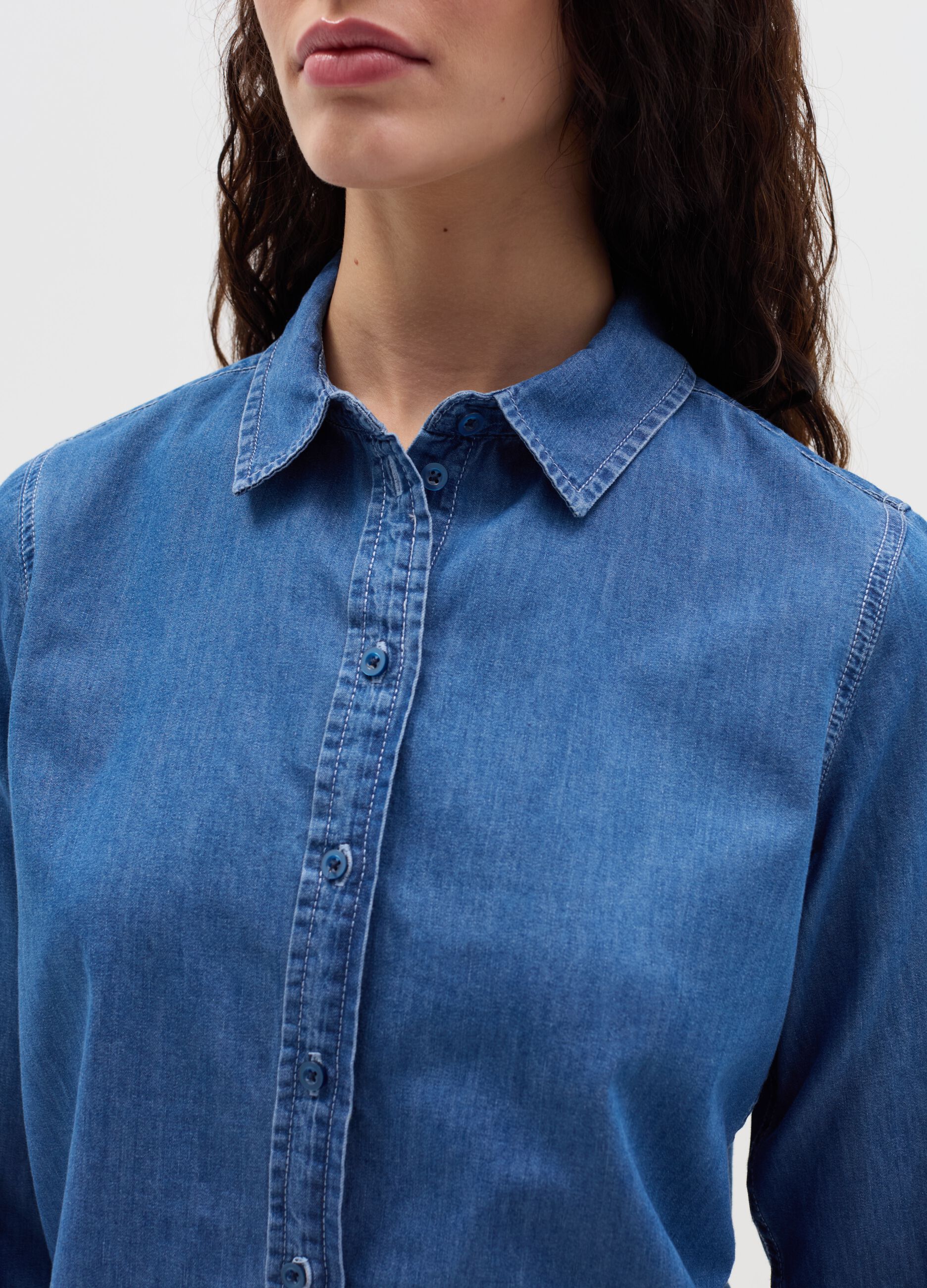 Denim shirt