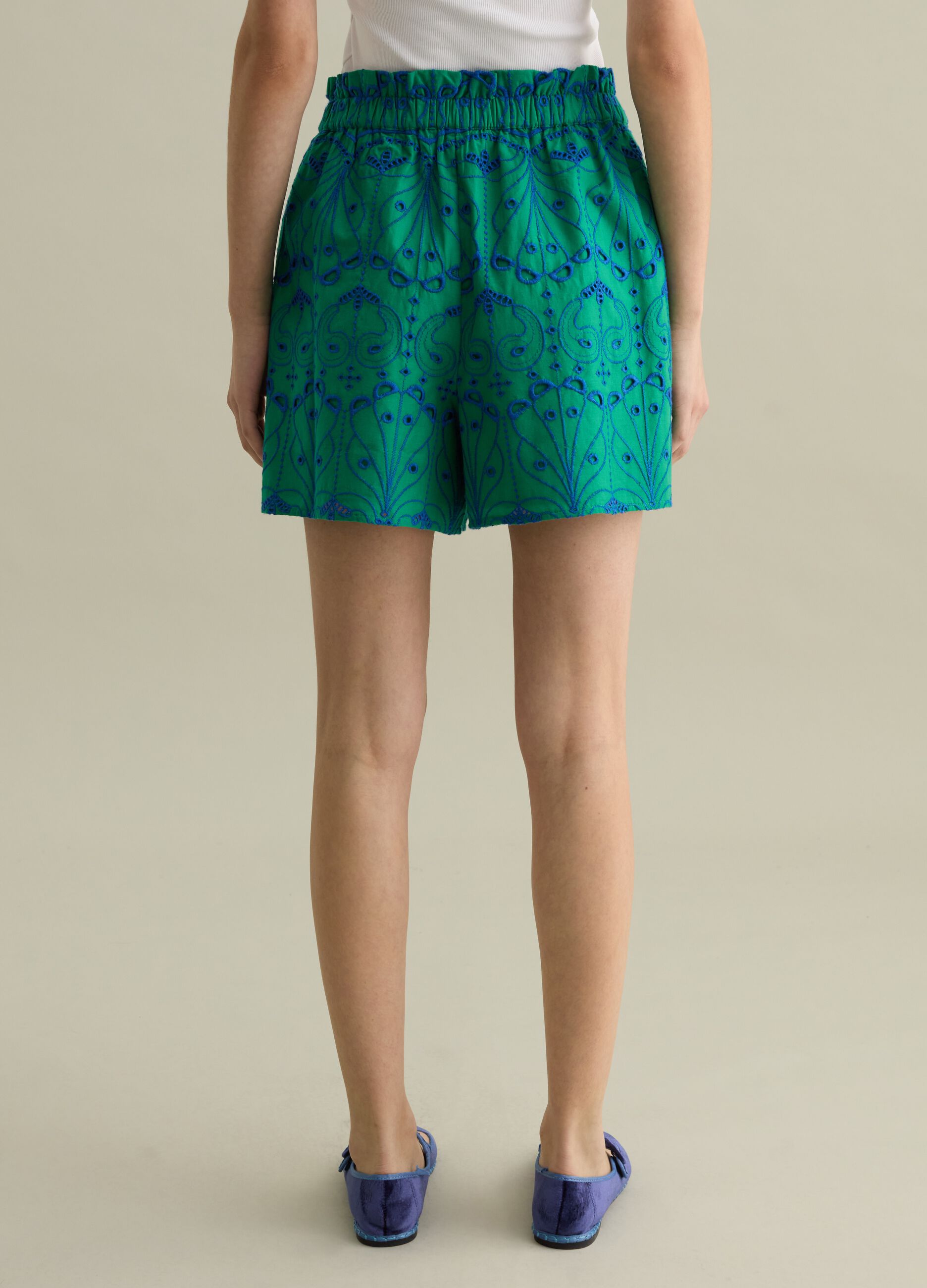 Broderie anglaise shorts