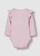 Pink Cotton Bodysuit for Baby_1