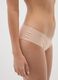 Beige regular fit stretch cotton briefs_3