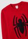 Children's red regular fit jumper with Spiderman design_2