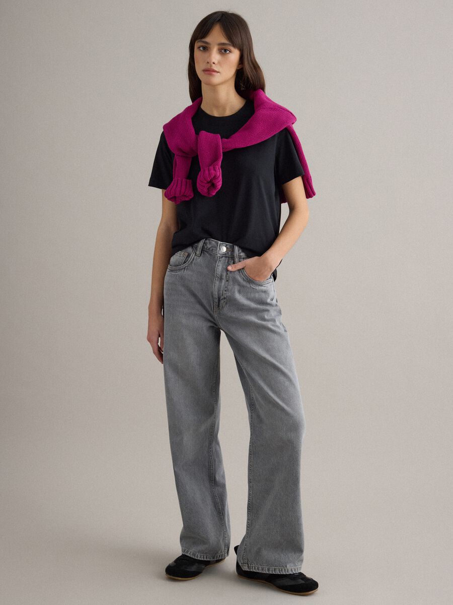 Black genuine leather sneakers_1