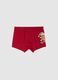 Red Christmas boxers in pure cotton regular fit with print_4