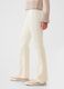 Flare-fit high-rise trousers in corduroy_3