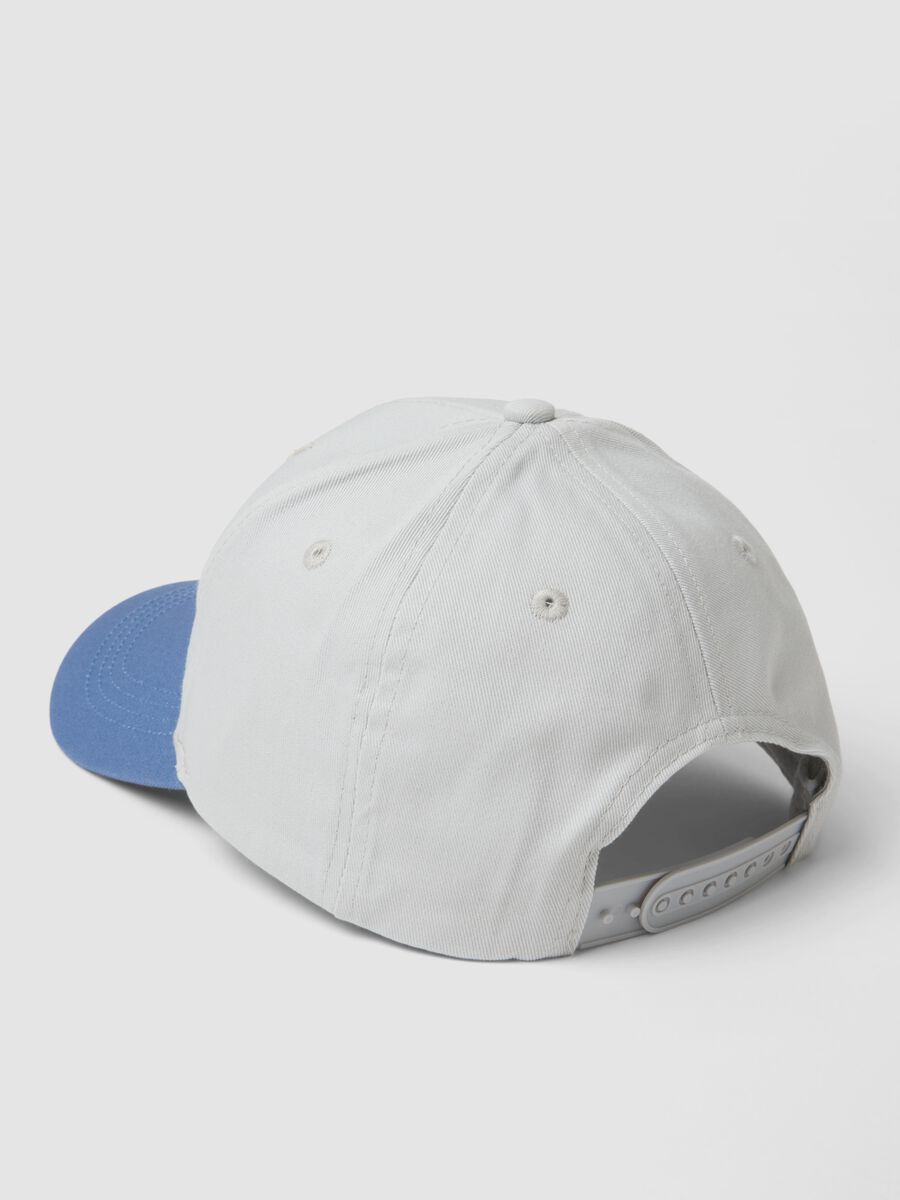 White pure cotton baseball cap with New York Red Bulls embroidery_1