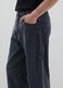 Grey pure cotton baggy trousers_3