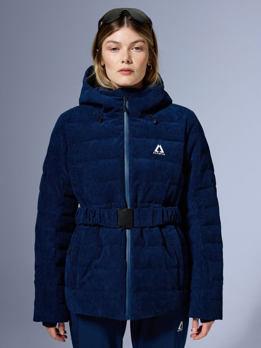 ALTAVIA Velvet Ski Jacket WITH DEBORAH COMPAGNONI_1