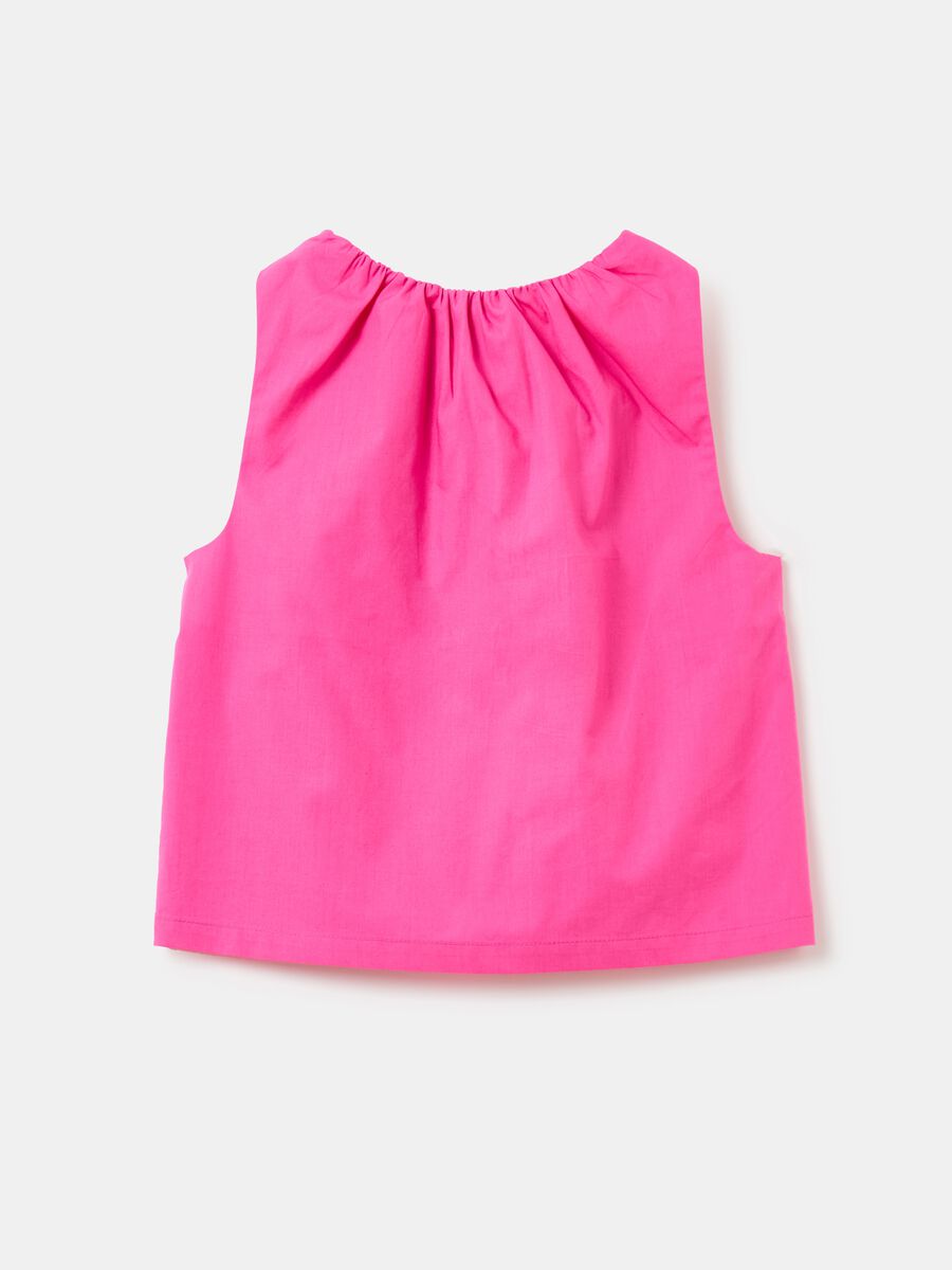 Cotton tank top with baffle_3