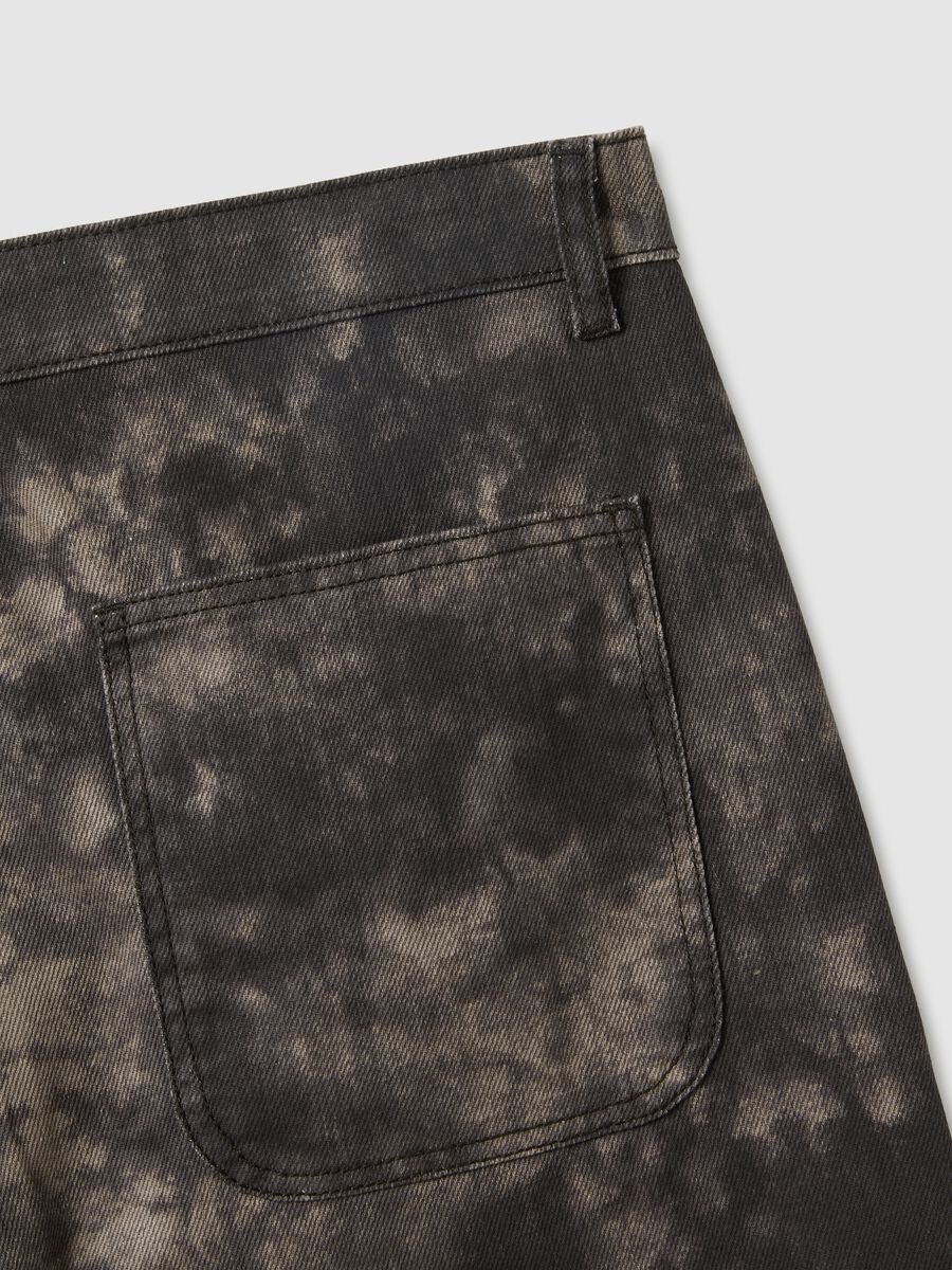 Pantaloni baggy in puro cotone multicolor tie dye_5