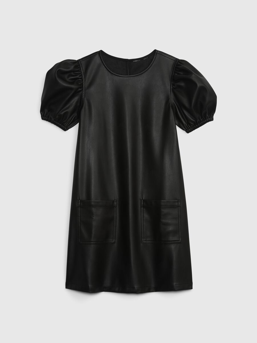 Dress with puff sleeves_2