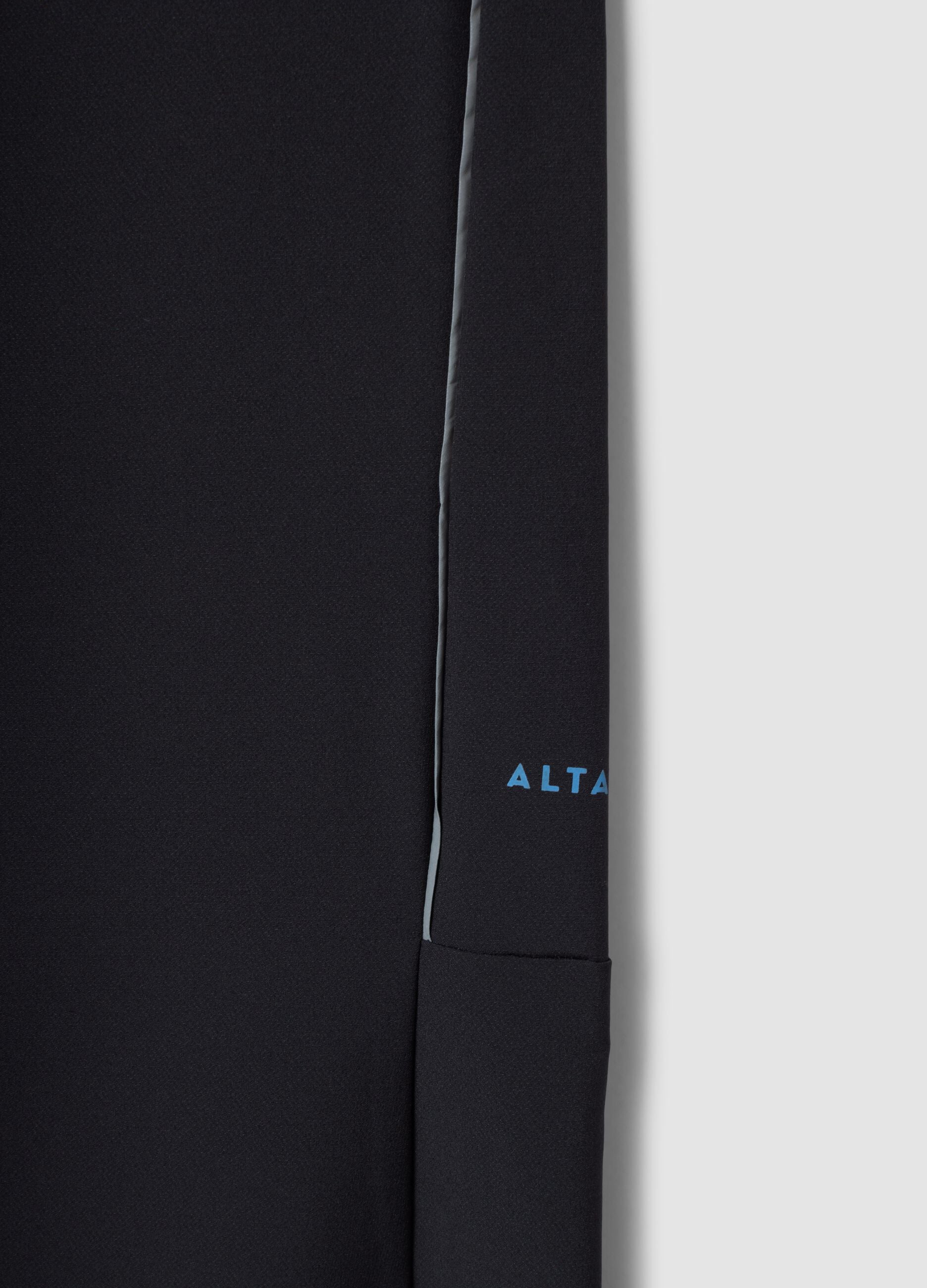 Black Easy Dry ALTAVIA stretch running trousers