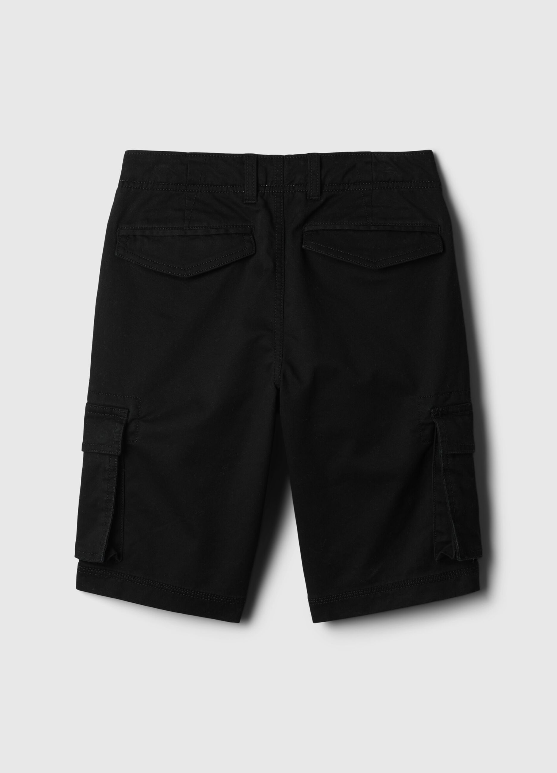 Bermuda cargo in cotone stretch
