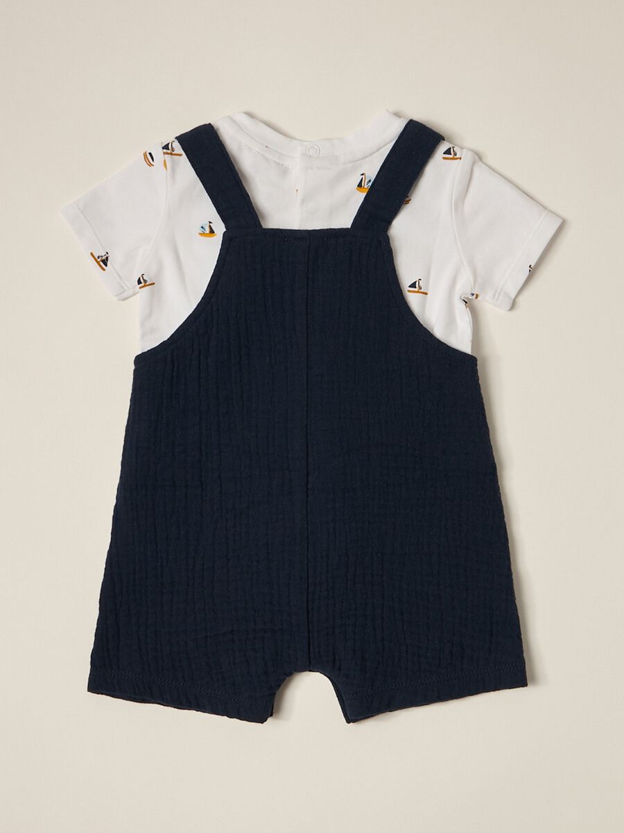 IANA newborn boy set in stretch cotton_1